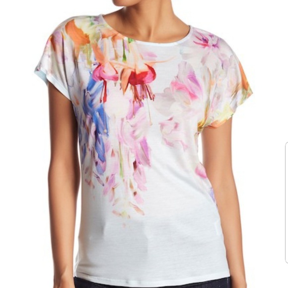 ted baker floral tee